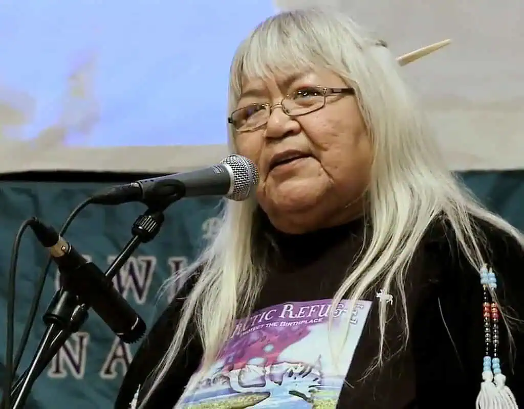 sarah-agnes-james--chairperson-of-the-Gwich'in-Steering-Committee