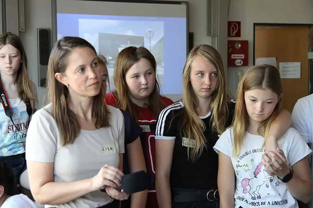 WIR SIND DAS MEER BERLIN Workshop at the Barbara-Zürner-Oberschule Velten, Brandenburg