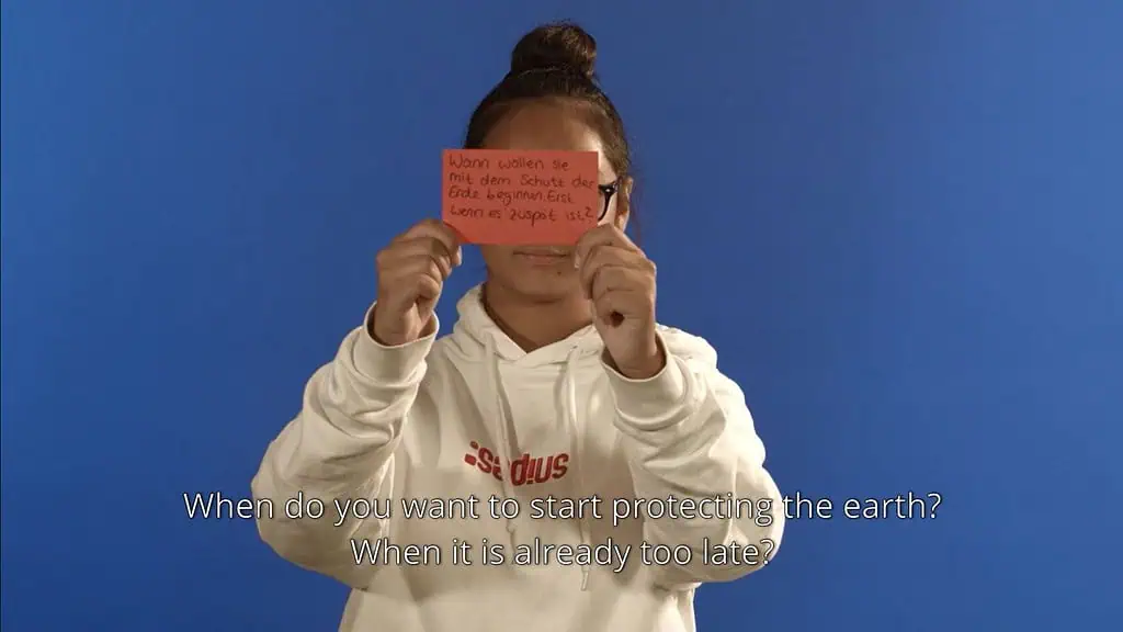 Lisa Rave, "WE ARE OCEAN" (a film made in collaboration with secondary school students in Berlin and in Brandenburg), 2019
