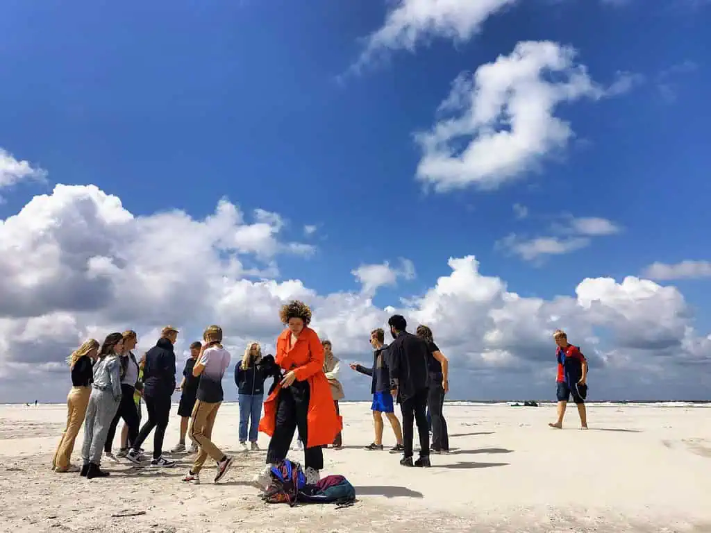 WE ARE OCEAN Wadden Sea - Sensing the Wadden Sea by Sophia Bulgakova, photo: Anastasia Loginova
