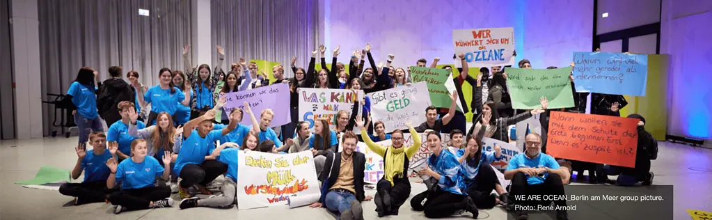 WE ARE OCEAN_Berlin am Meer group picture. Photo: René Arnold